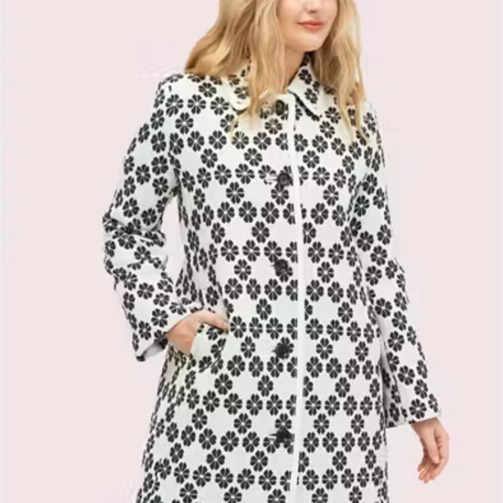kate spade new york Spade Tweed Coat